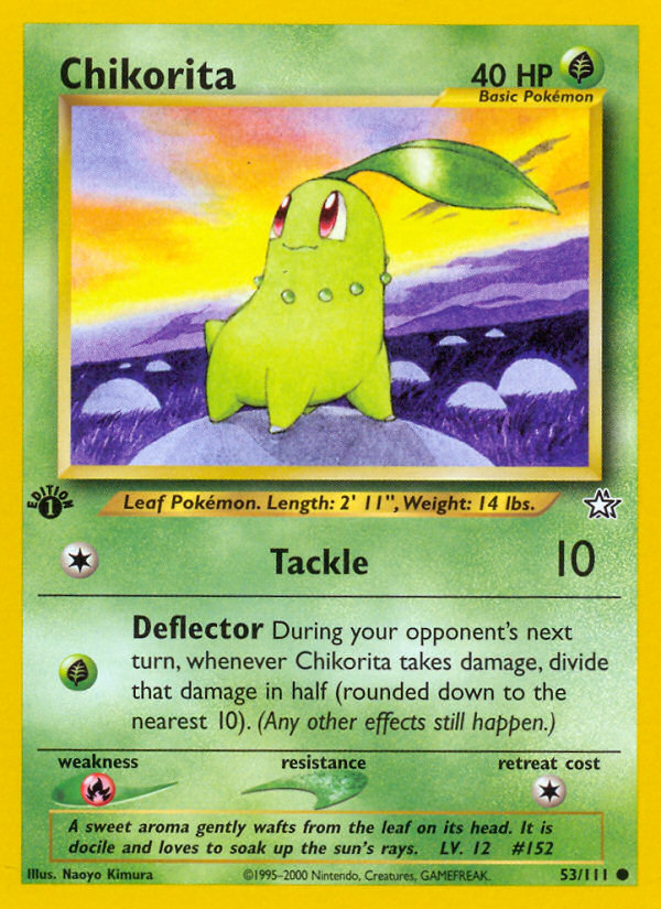 Chikorita - Pokémon TCG Card