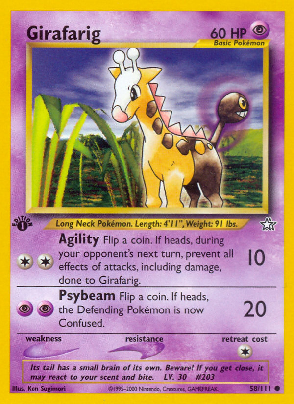 Girafarig - Pokémon TCG Card