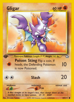 Gligar - pokemon TCG Card