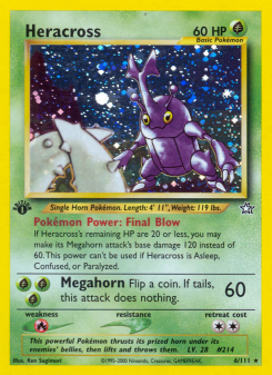 Heracross - pokemon TCG Card