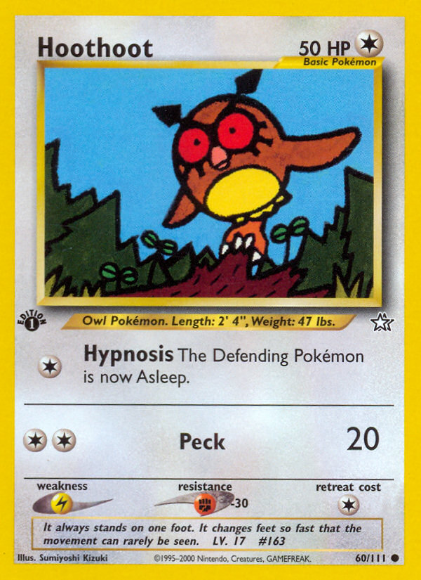 Hoothoot - Pokémon TCG Card
