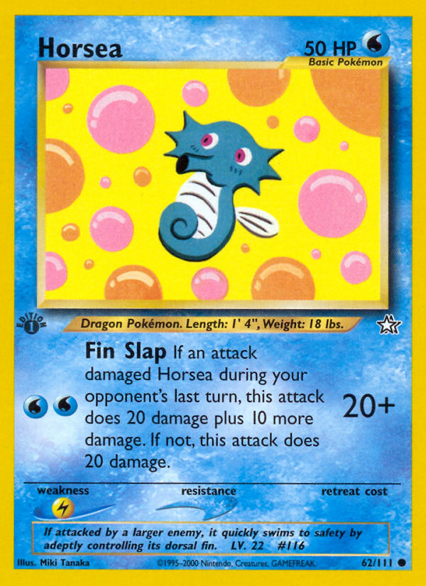 Horsea - Pokémon TCG Card