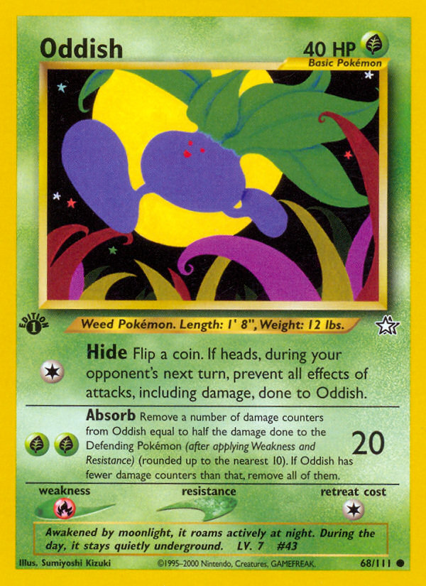 Oddish - Pokémon TCG Card