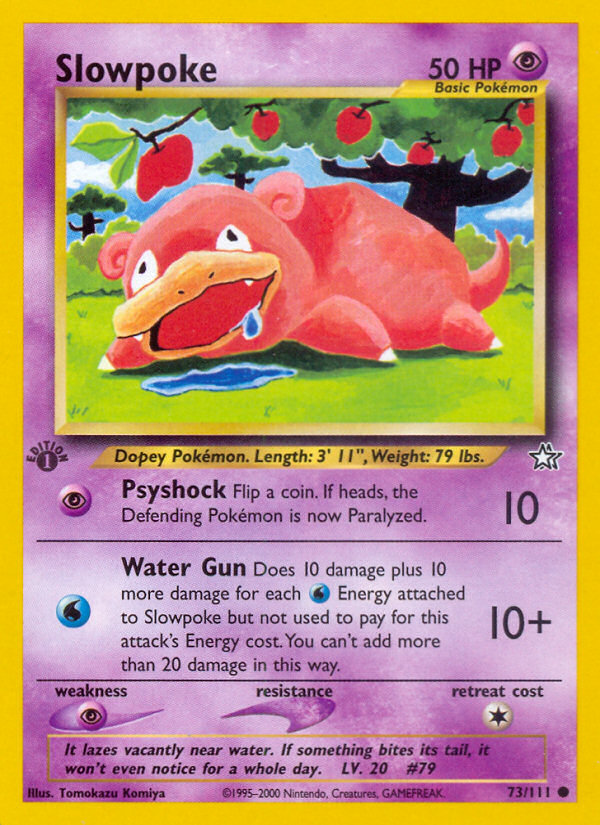 Slowpoke - Pokémon TCG Card