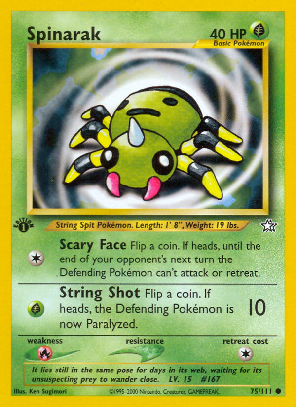 Spinarak - Pokémon TCG Card