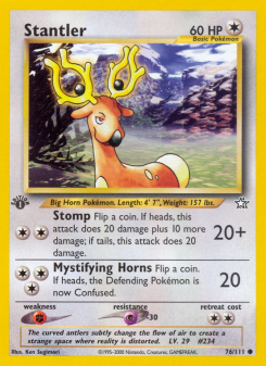 Stantler - pokemon TCG Card