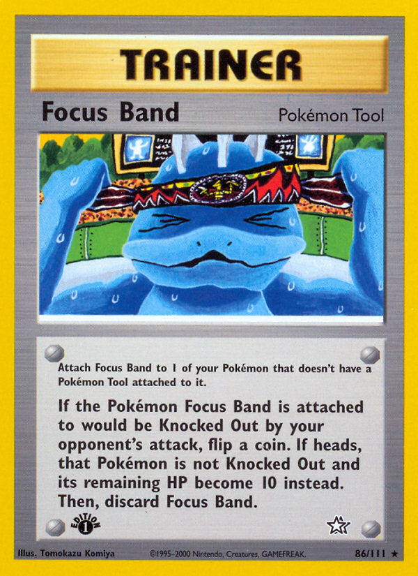 Focus Band - Pokémon TCG Card
