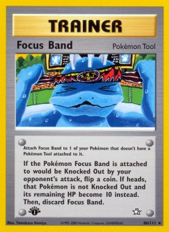 Focus Band - pokemon TCG Card