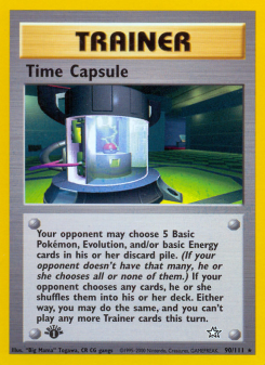 Time Capsule - pokemon TCG Card