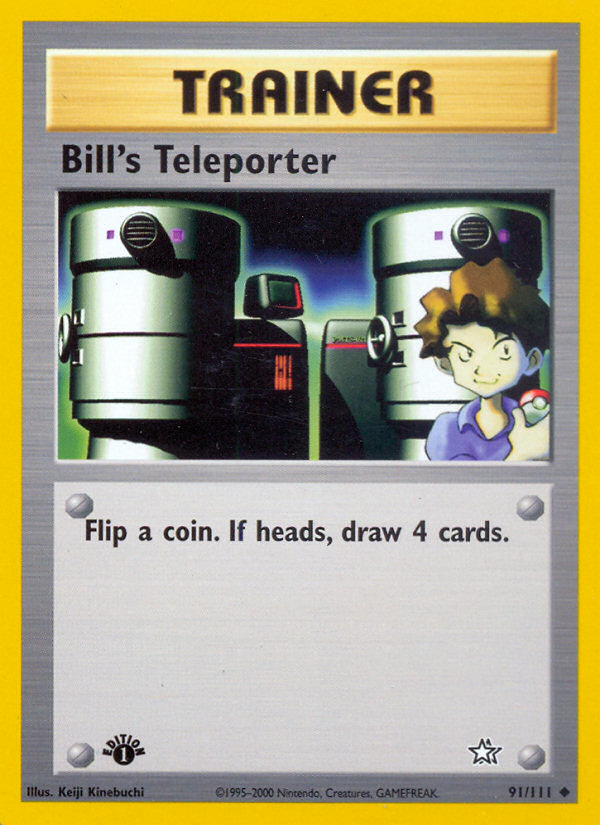 Bill's Teleporter - Pokémon TCG Card
