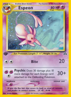 Espeon - pokemon TCG Card