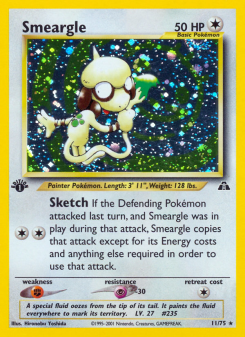 Smeargle - pokemon TCG Card