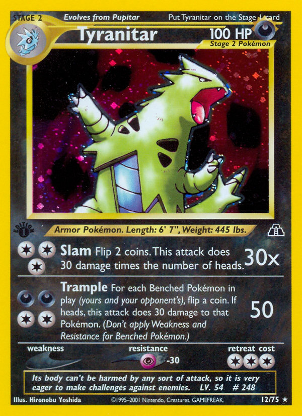 Tyranitar - Pokémon TCG Card