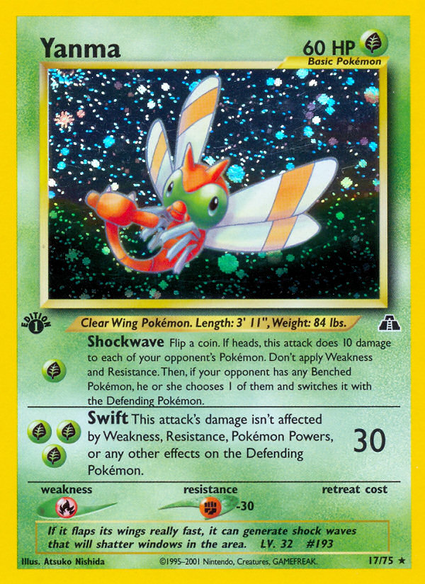 Yanma - Pokémon TCG Card