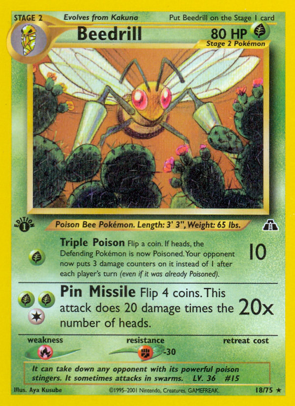 Beedrill - Pokémon TCG Card