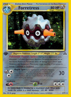 Forretress - pokemon TCG Card