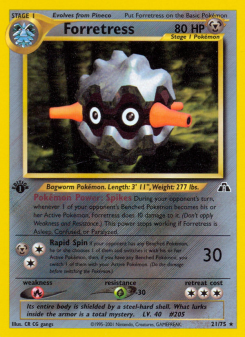 Forretress - pokemon TCG Card