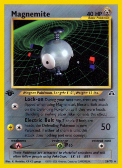 Magnemite - pokemon TCG Card