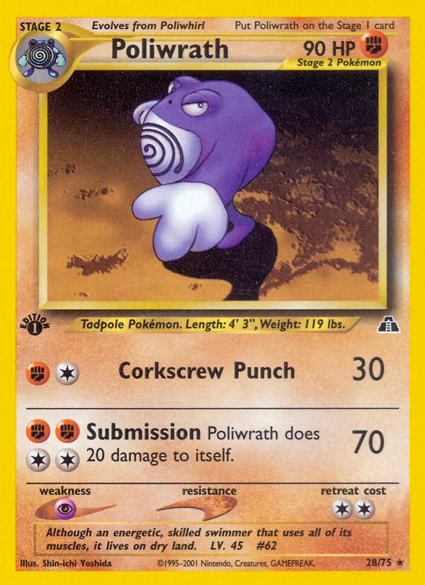 Poliwrath - Pokémon TCG Card