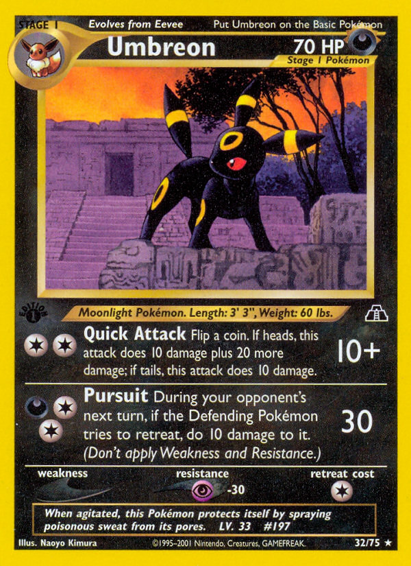 Umbreon - Pokémon TCG Card