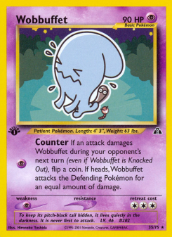 Wobbuffet - pokemon TCG Card