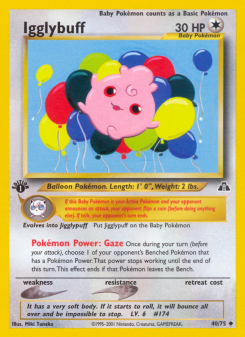 Igglybuff - pokemon TCG Card