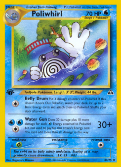 Poliwhirl - pokemon TCG Card