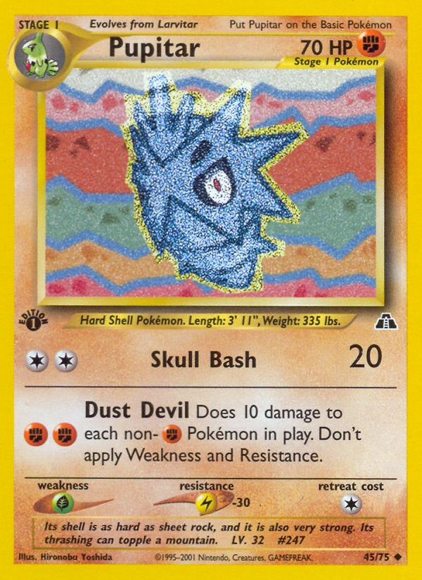 Pupitar - Pokémon TCG Card