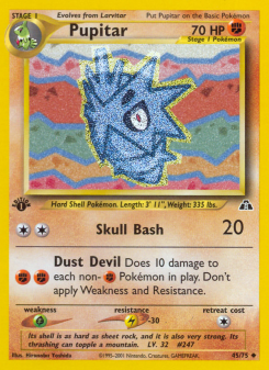 Pupitar - pokemon TCG Card