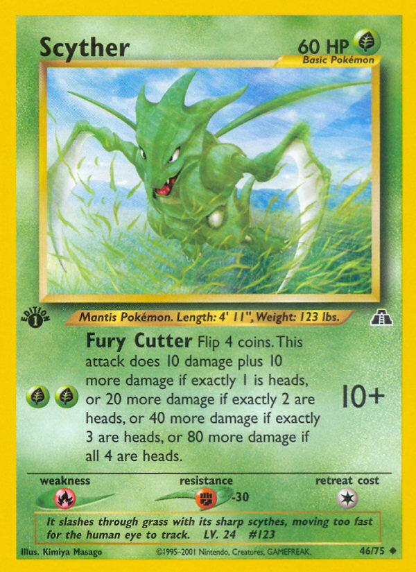 Scyther - Pokémon TCG Card