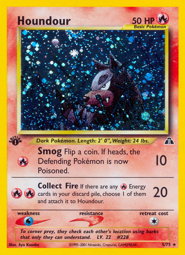 Houndour - Pokémon TCG Card