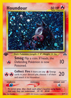 Houndour - pokemon TCG Card