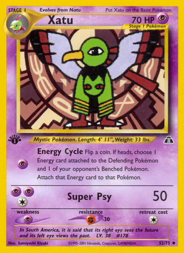 Xatu - Pokémon TCG Card
