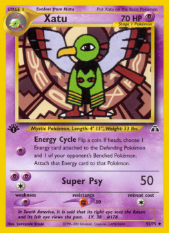 Xatu - pokemon TCG Card