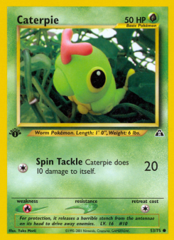Caterpie - pokemon TCG Card