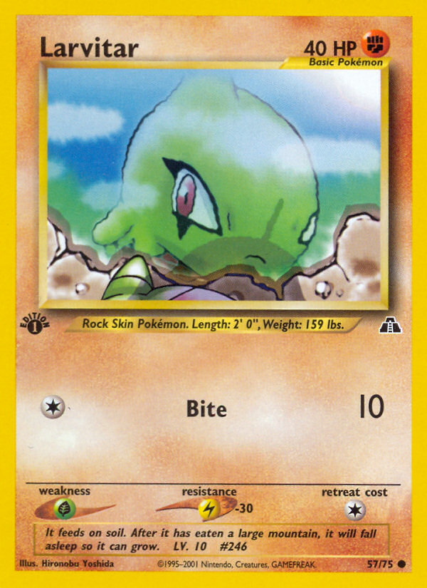 Larvitar - Pokémon TCG Card