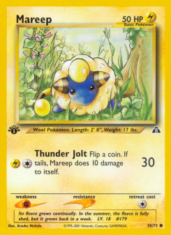 Mareep - pokemon TCG Card