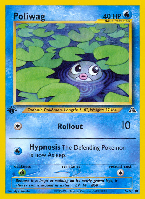 Poliwag - Pokémon TCG Card