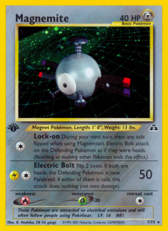 Magnemite - pokemon TCG Card