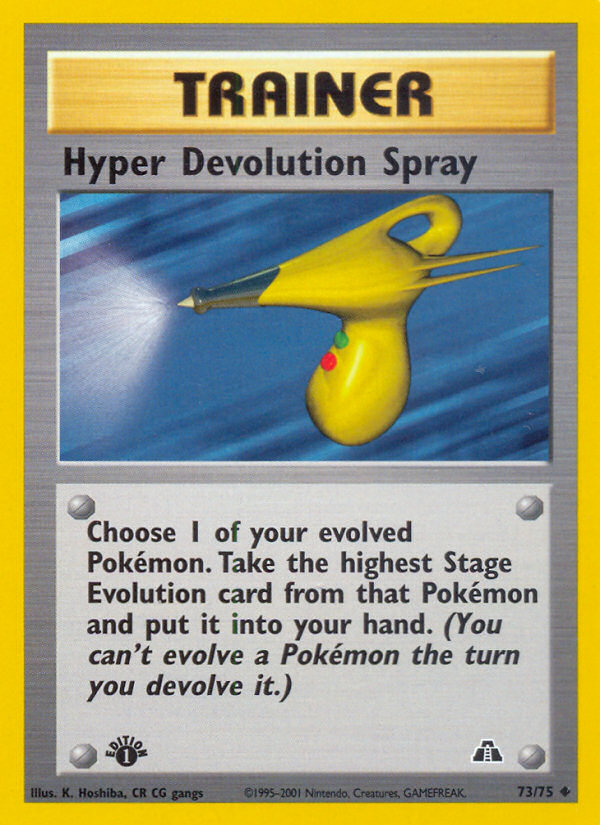Hyper Devolution Spray - Pokémon TCG Card