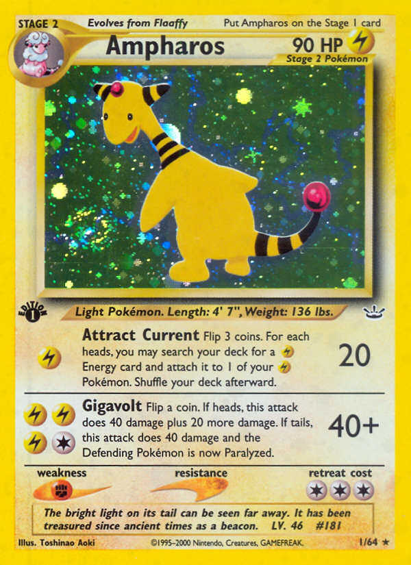 Ampharos - Pokémon TCG Card
