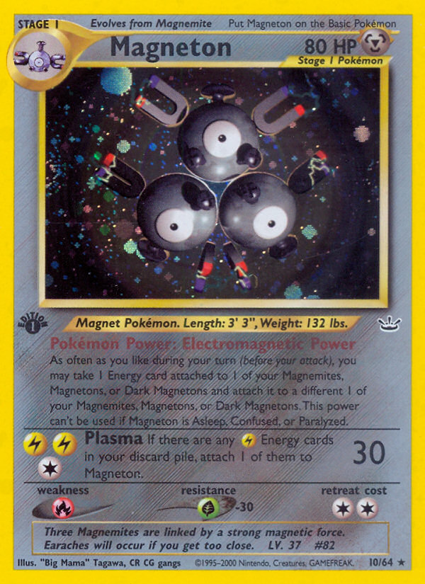 Magneton - Pokémon TCG Card