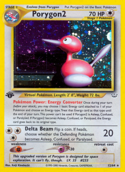 Porygon2 - pokemon TCG Card