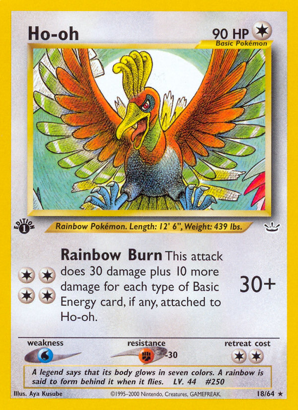 Ho-oh - Pokémon TCG Card