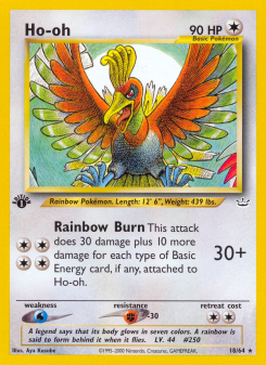Ho-oh - pokemon TCG Card