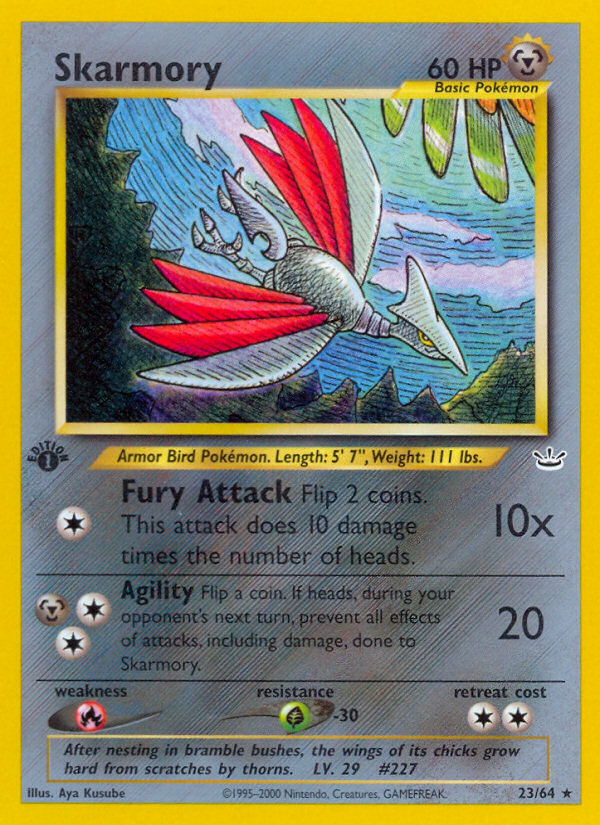 Skarmory - Pokémon TCG Card