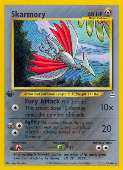 Skarmory - pokemon TCG Card