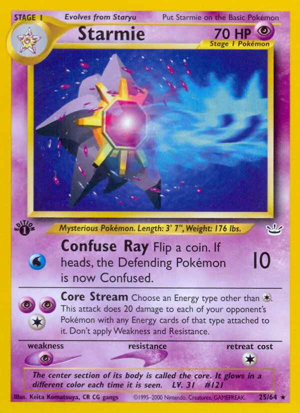 Starmie - Pokémon TCG Card