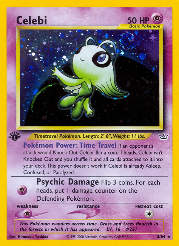 Celebi - Pokémon TCG Card