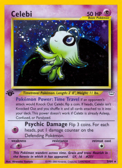 Celebi - pokemon TCG Card